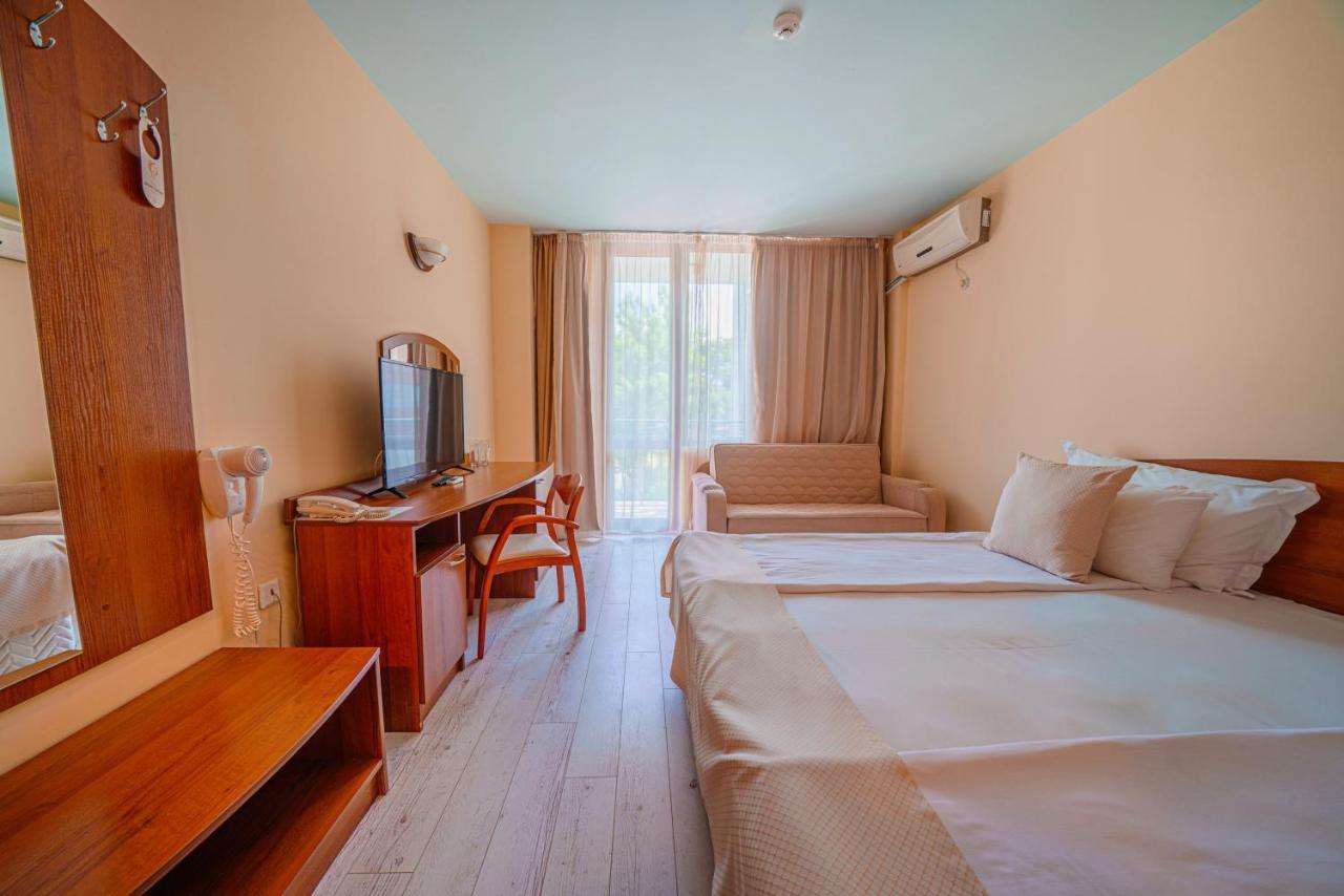 Perla Plaza Hotel Приморско Экстерьер фото