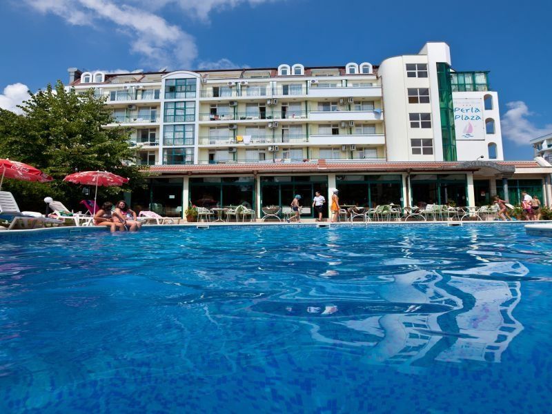 Perla Plaza Hotel Приморско Экстерьер фото