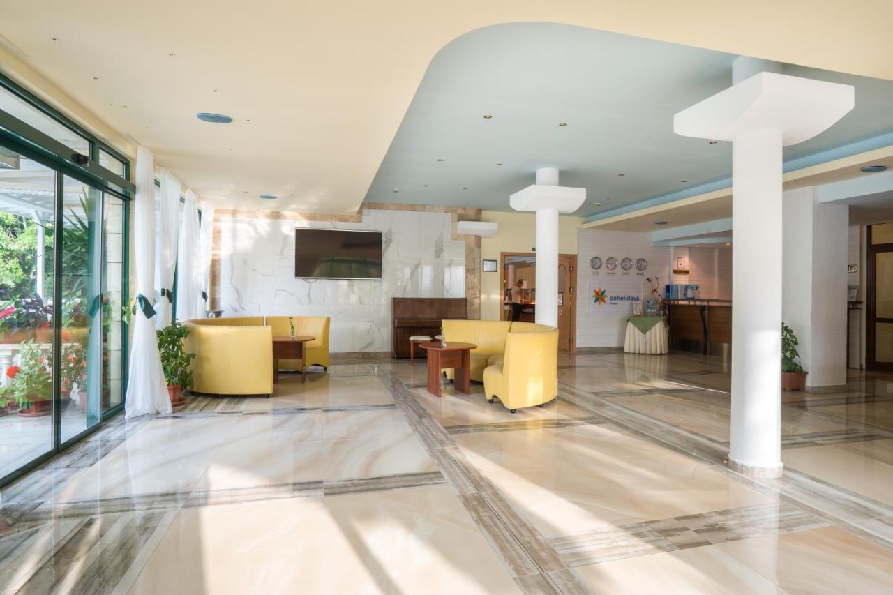 Perla Plaza Hotel Приморско Экстерьер фото
