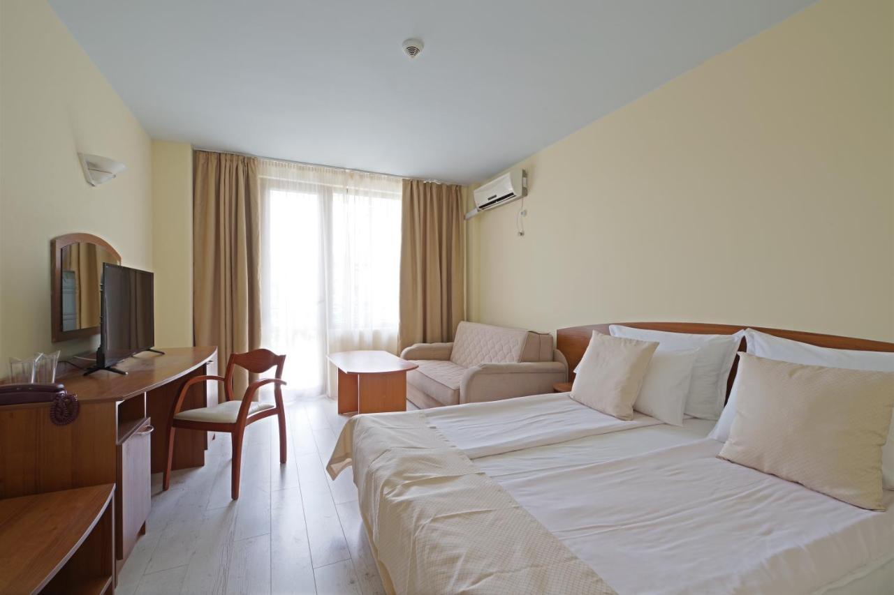 Perla Plaza Hotel Приморско Экстерьер фото