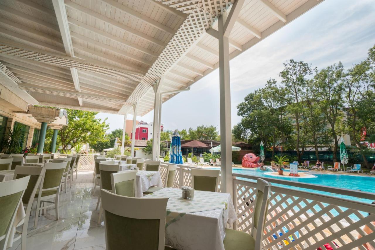 Perla Plaza Hotel Приморско Экстерьер фото