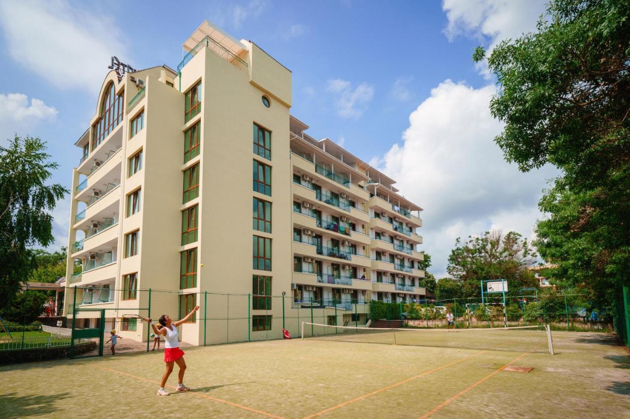 Perla Plaza Hotel Приморско Экстерьер фото